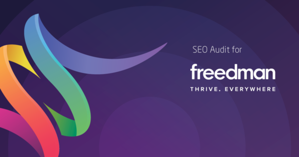 Professional SEO audit carried out for Freedman